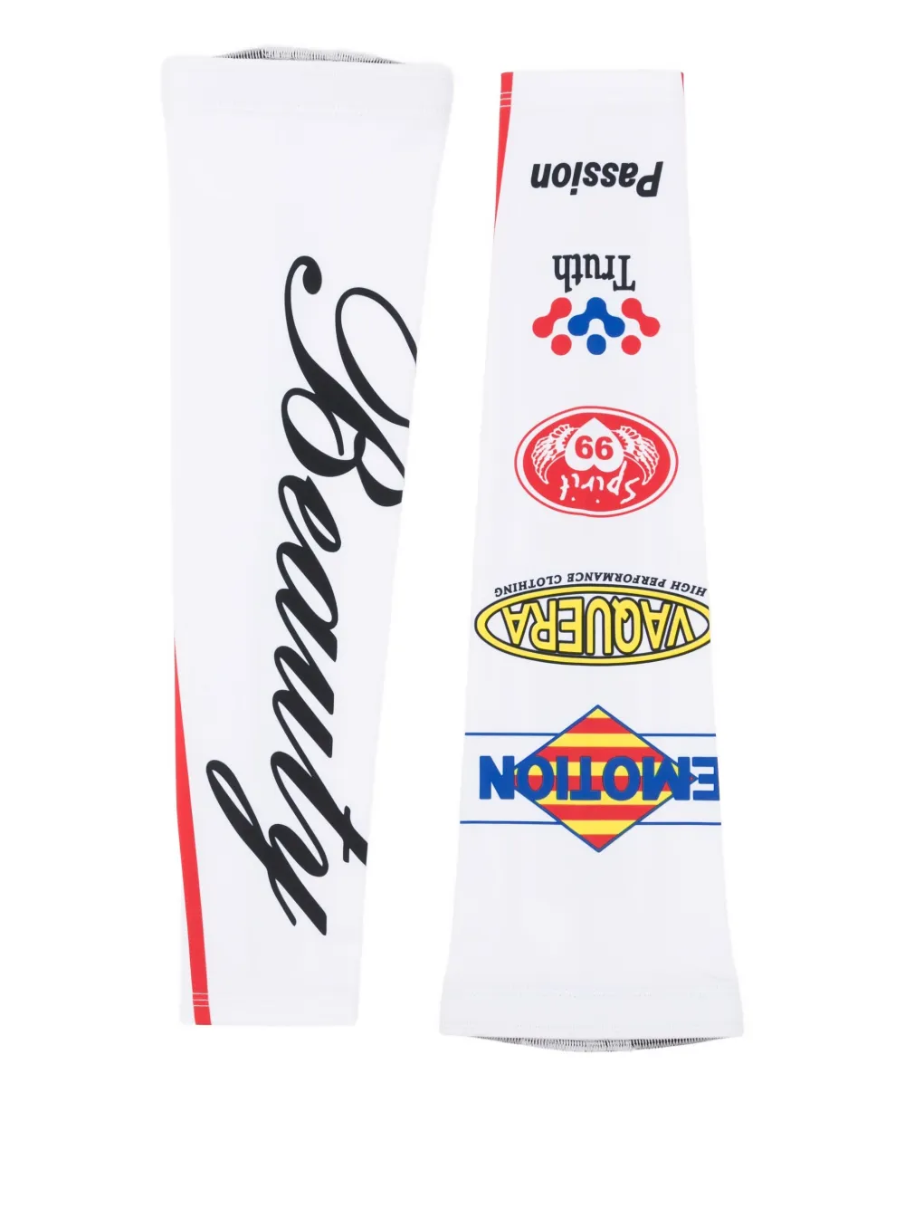 

Перчатки на руку с логотипом Vaquera, белый