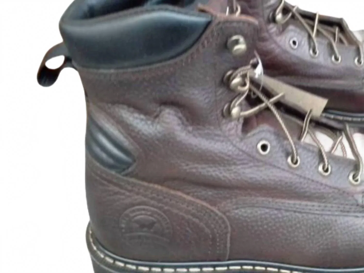 Red Wing Shoes Мужские кожаные рабочие ботинки Farmington коричневого цвета — фото 2