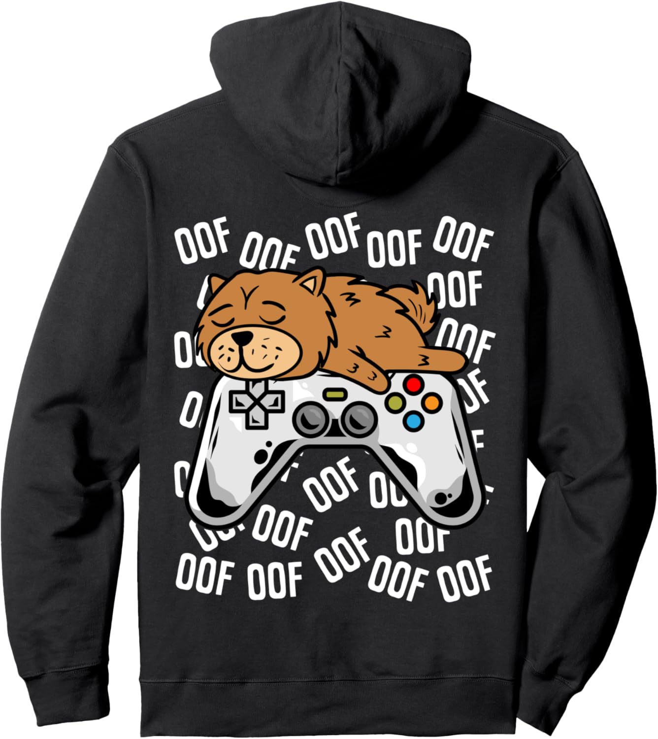 

Худи с надписью Chow Chow Chow Video Game NoobOof для детей, мальчиков и девочек Funny Gamer Sweater By Crushretro, черный