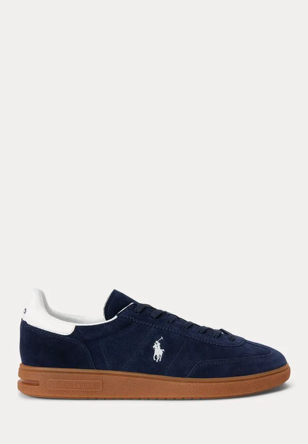 Замшевые кроссовки бедфорд Polo Ralph Lauren, Navy/Deckwash White