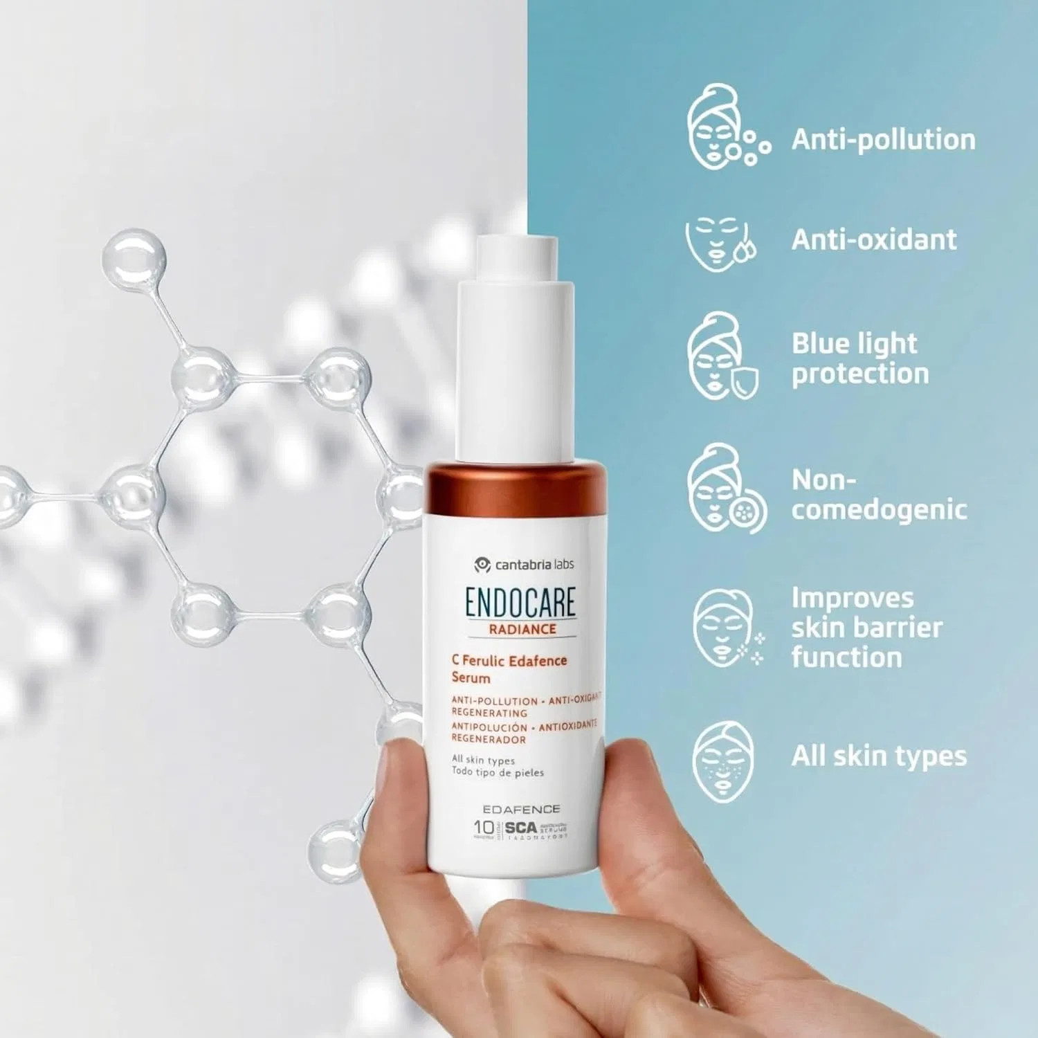 Сыворотка Endocare — Антивозрастная «C Ferulic Edafence Serum» от — фото 3