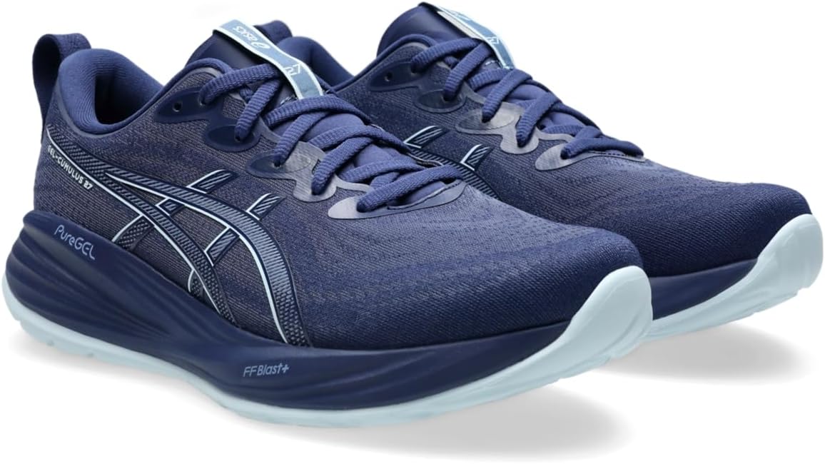 Мужские кроссовки для бега ASICS Gel-Cumulus 27, синий/серый — фото 2