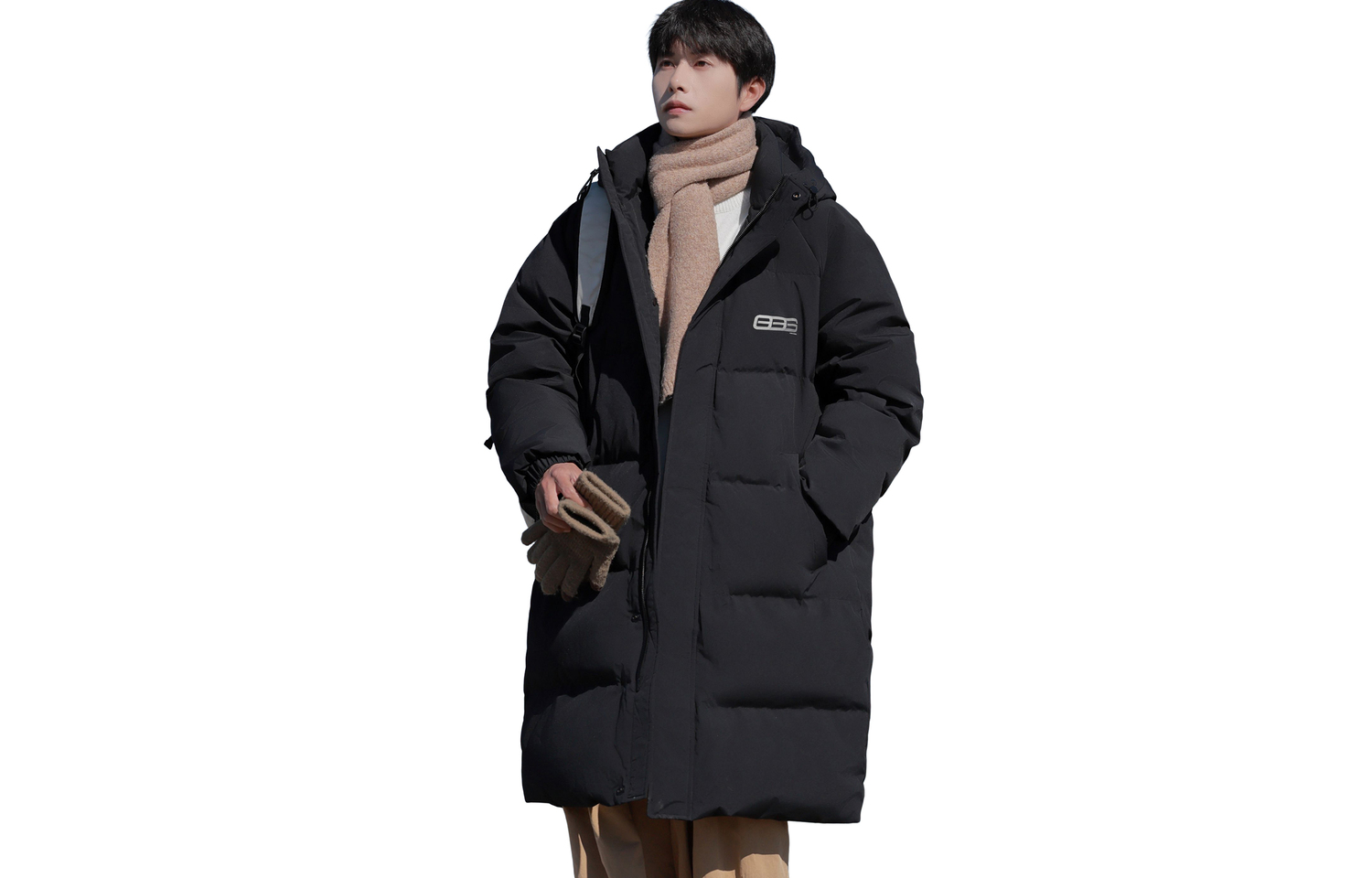 

WARRIOR Пуховик Huichao Wings Collection Унисекс, Black