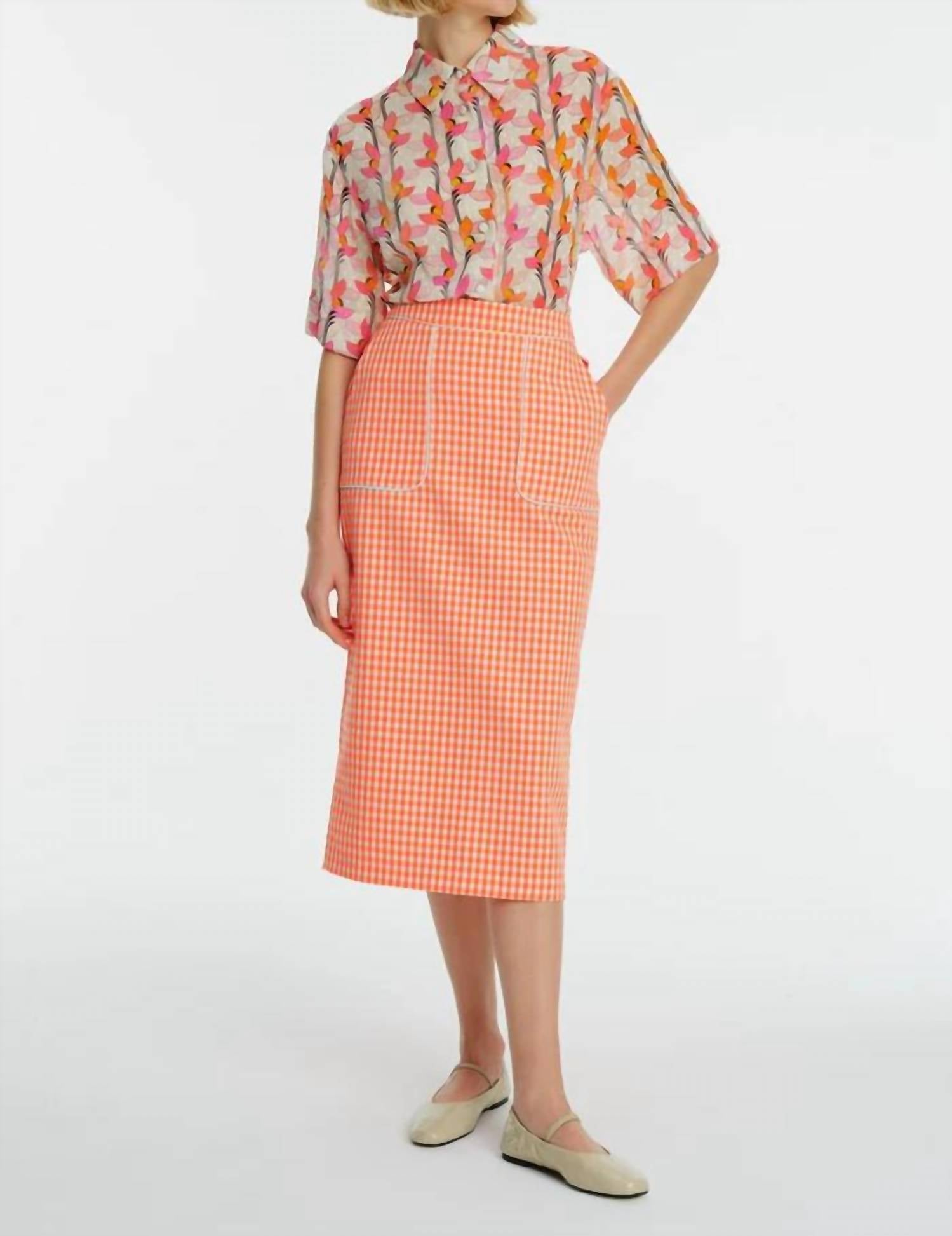 

Короткий рукав, жаккардовая рубашка с оригинальным принтом EXQUISE, Original Print