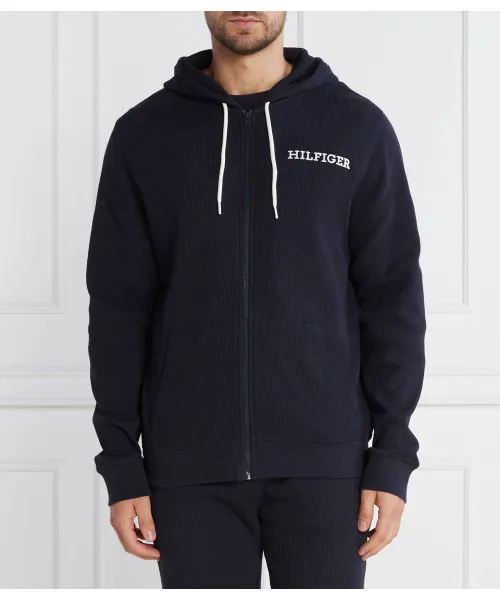 

Толстовка с капюшоном на молнии Regular fit Tommy Hilfiger, синий