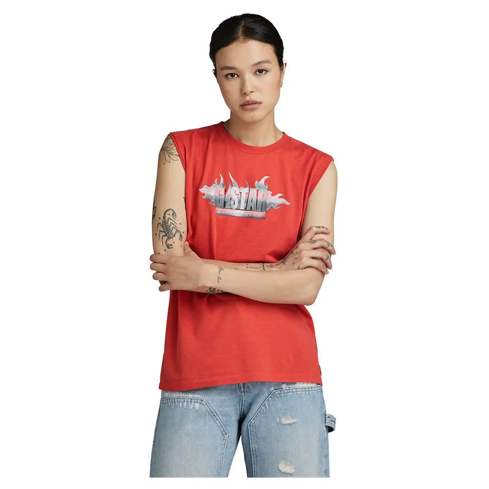 

Футболка G-Star Merch, оранжевый
