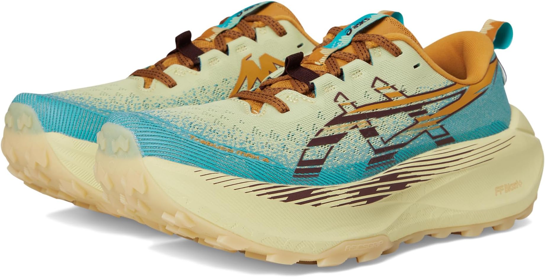 

Кроссовки ASICS Trabuco Max 4, цвет Wheat Yellow/Dark Red Planet