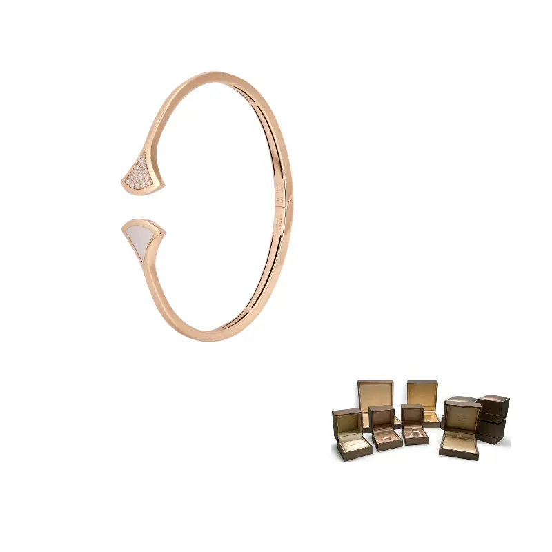 

BVLGARI 18K розовое золото Браслеты Женские Розовое золото