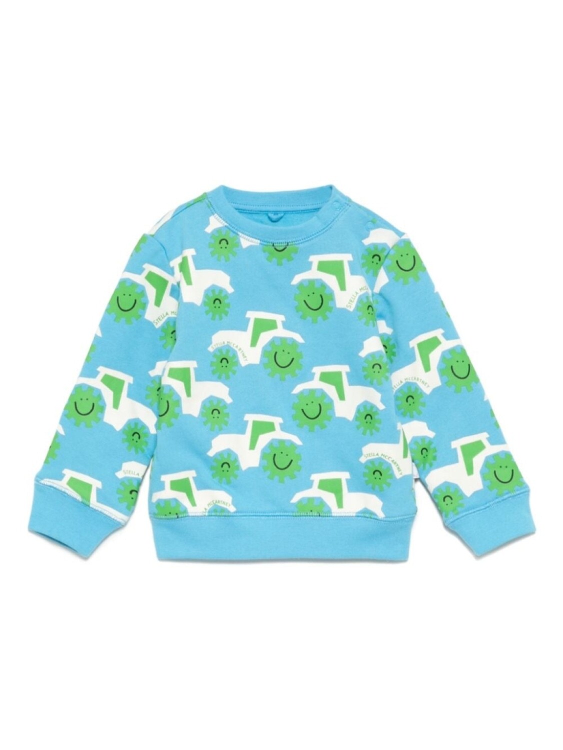 

Футболка с графичным принтом Stella McCartney Kids, синий
