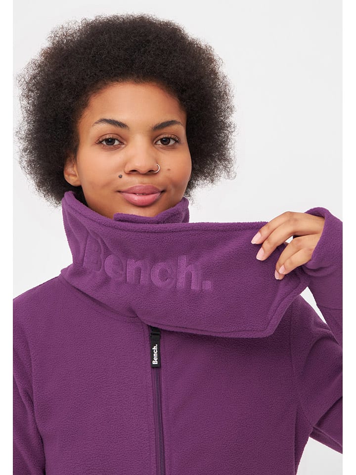 

Флисовая куртка Bench Fleecejacke Funnel, фиолетовый
