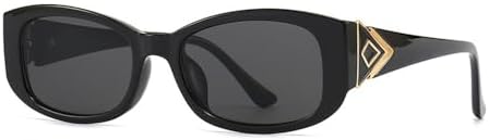 

Женские солнцезащитные очки в стиле ретро панк с широкими дужками, мужские солнцезащитные очки для вождения с защитой от УФ-излучения UV400, размер 1, один размер MTZJH, One Color