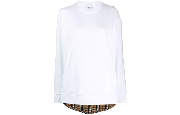 

Футболка женская Burberry, белый / коричневый