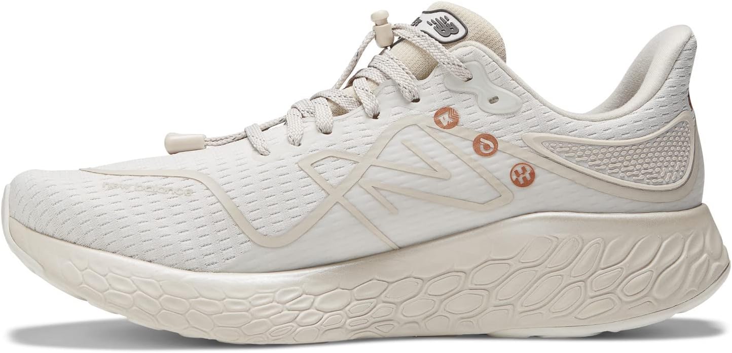 Мужские кроссовки New Balance Fresh Foam X 1080 V12 без шнурков, Nimbus Cloud/Moonbeam — фото 4
