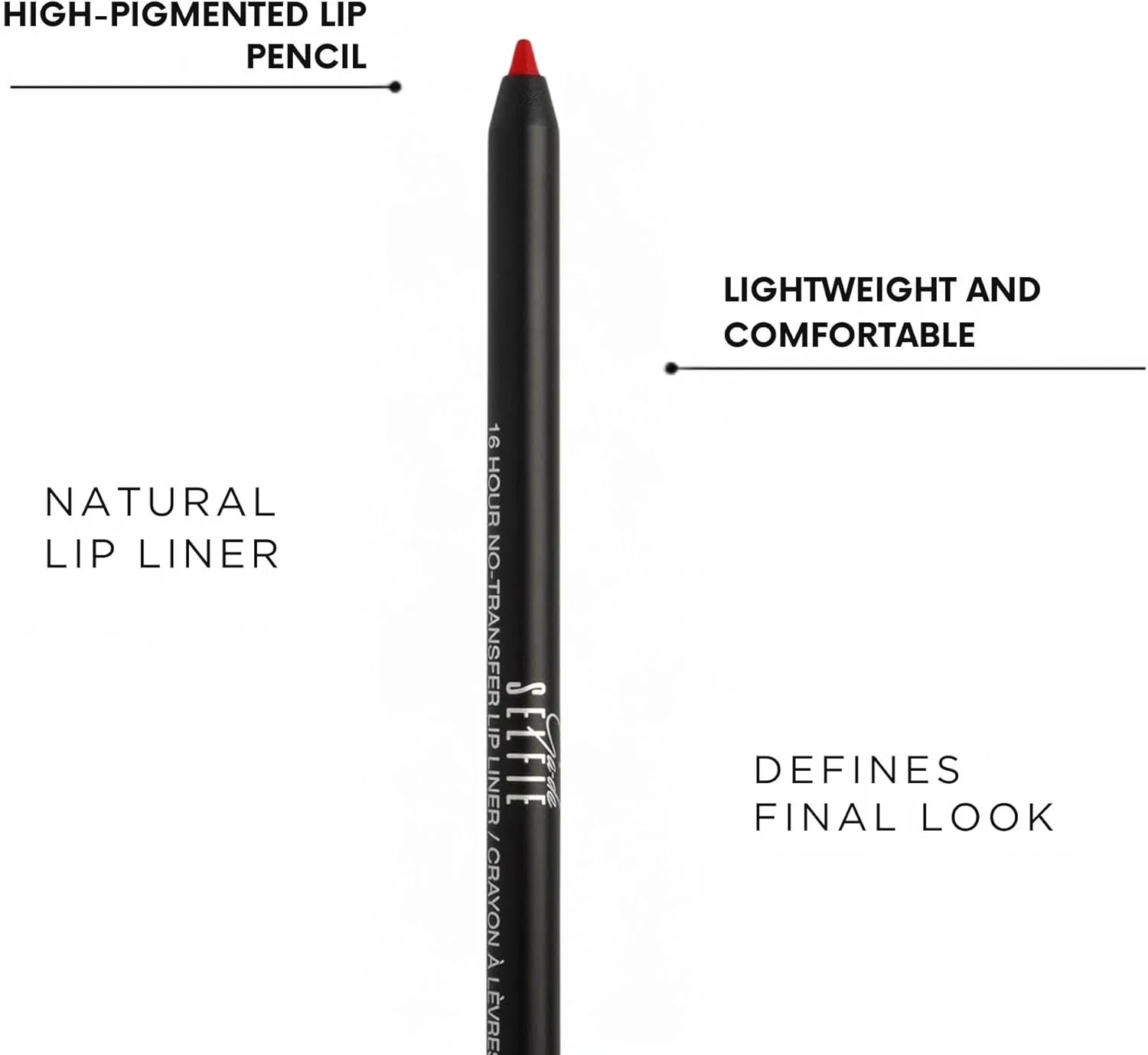 Карандаш для губ GA-DE Selfie 16 Hour Lip Liner, 862 - дымчатый кварц, 0.6 г — фото 4