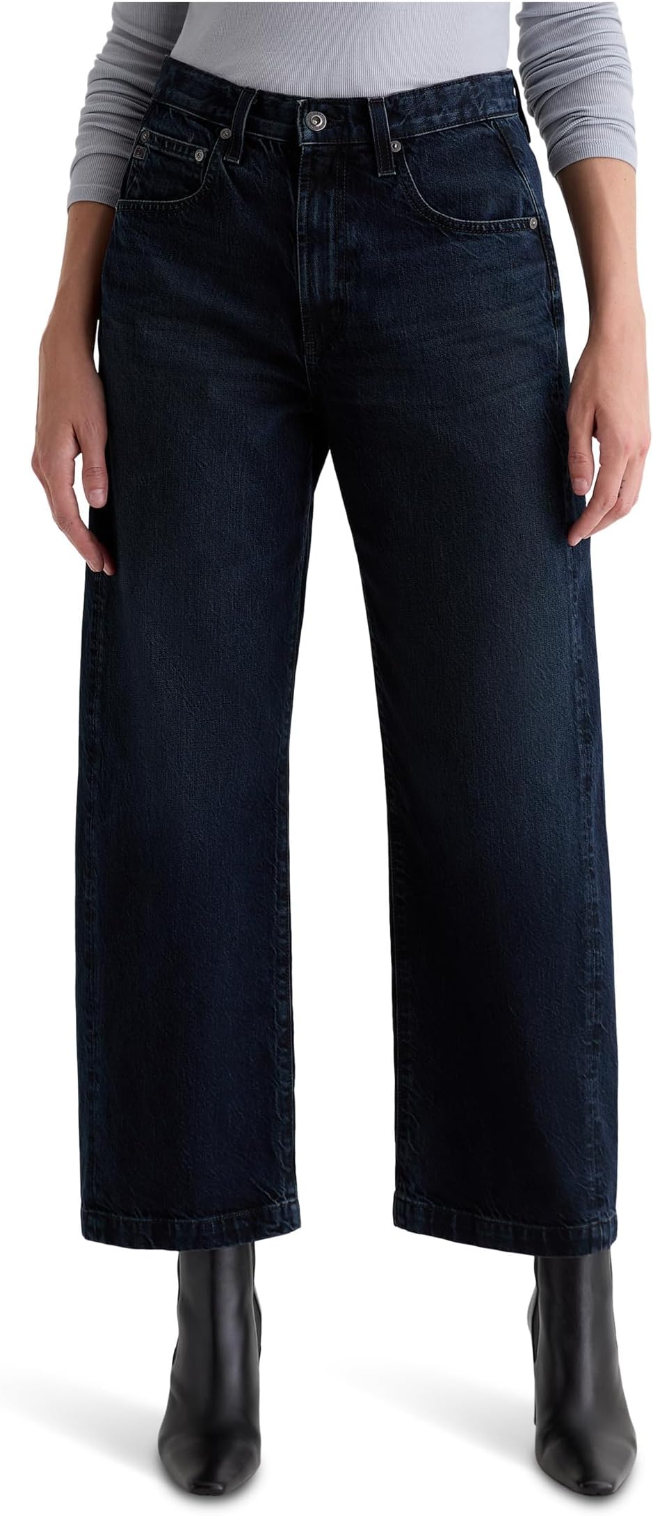 

Джинсы AG Jeans Women's Hattie High Rise Barrel In 2 Years Prose, 2 Years Prose