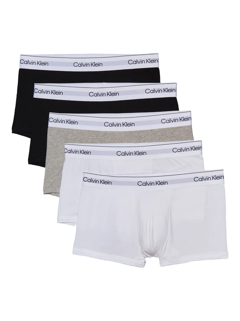 

Пояс с логотипом (набор из пяти штук) Calvin Klein Underwear, черный