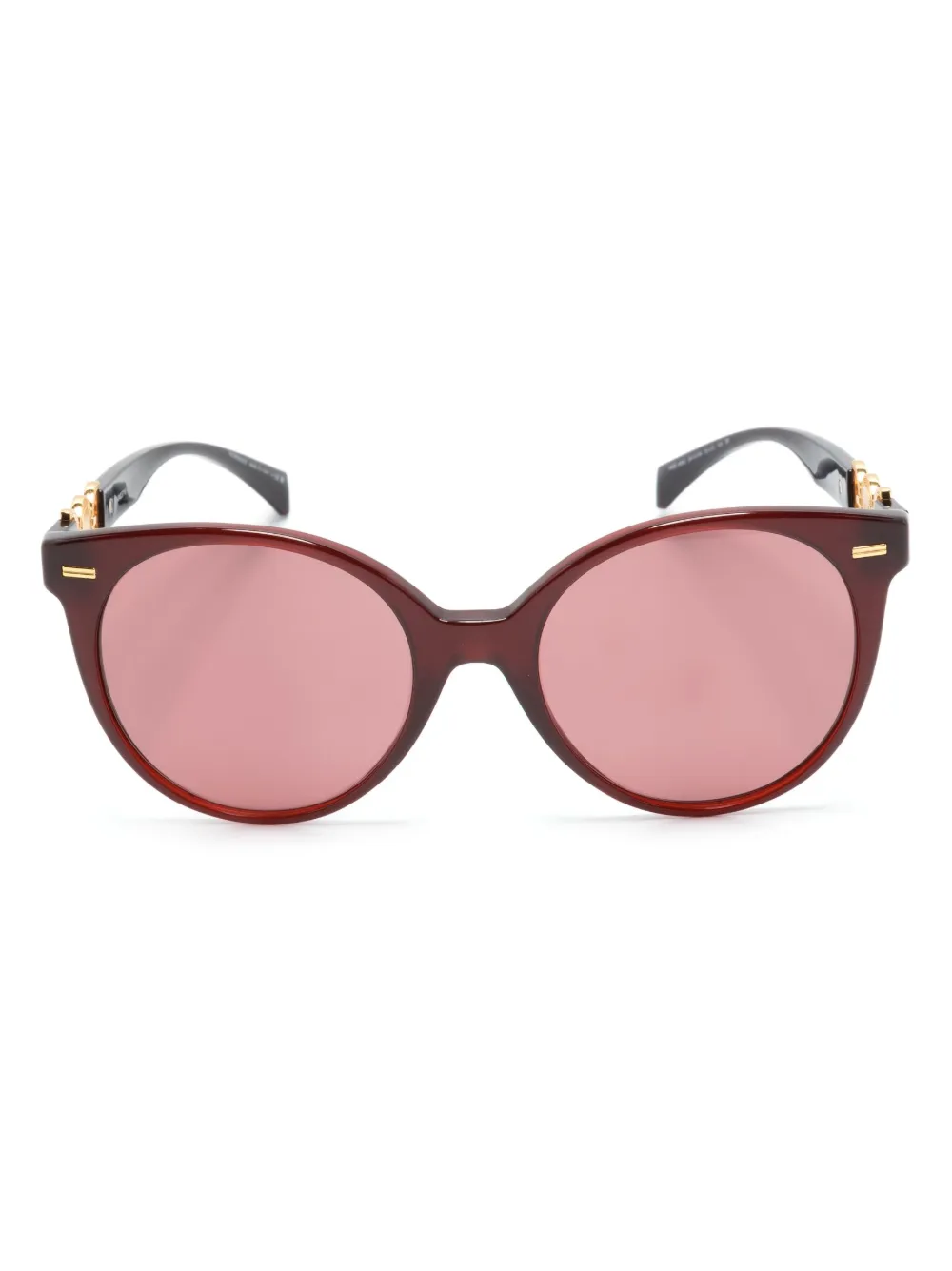 

Солнцезащитные очки с декором Medusa Versace Eyewear, красный