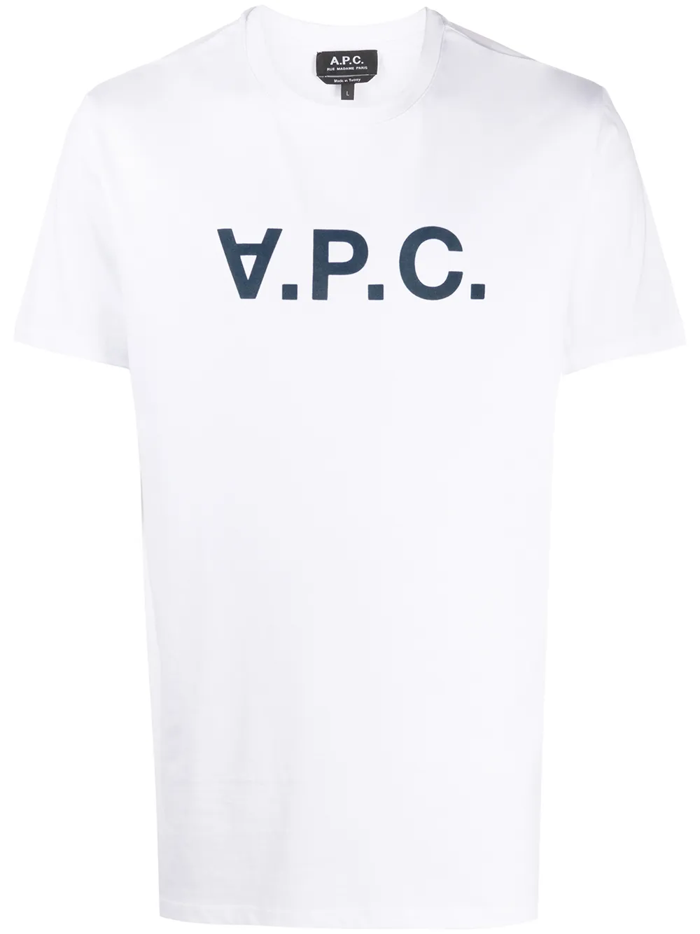 

Футболка с логотипом A.P.C., белый