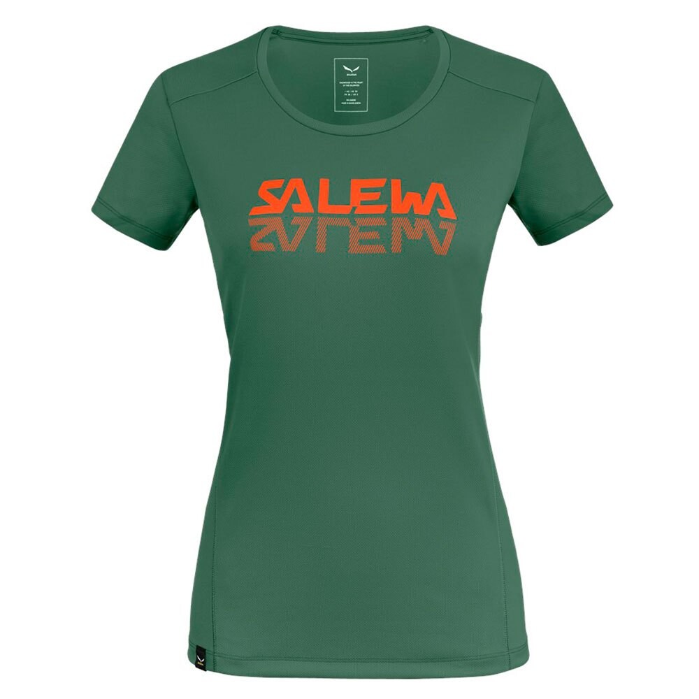 

Футболка Salewa Sporty Graphic Dryton, зеленый