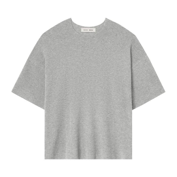 

Свитер Fear of God Essentials Waffle Short Sleeve Sweater, Concrete Heather