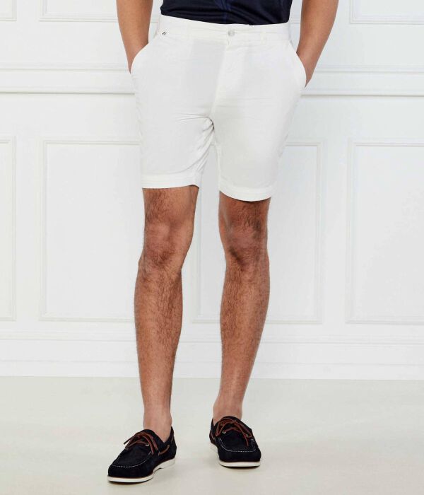 

Шорты h-slice Slim fit Boss, белый
