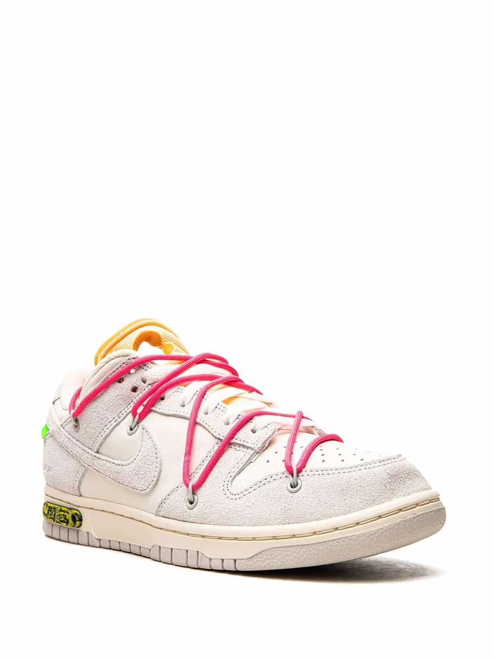 Кроссовки Dunk Low Nike X Off-White, серый — фото 2