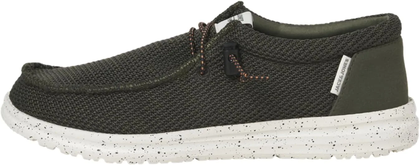 Мужские сетчатые лоферы JACK & JONES Jfwtaffy, оливковый