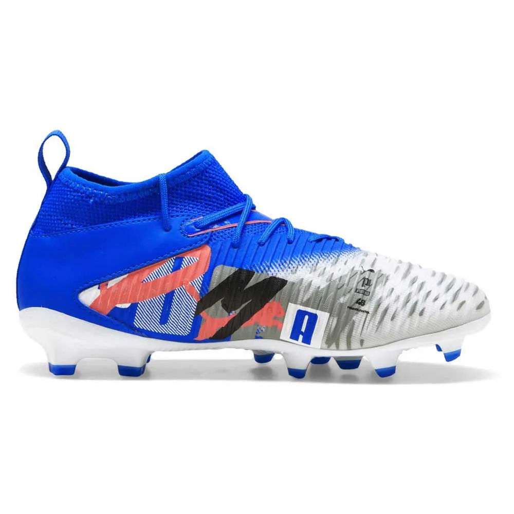 Футбольные бутсы Puma Future 8 Match Forever FG/AG, синий — фото 3