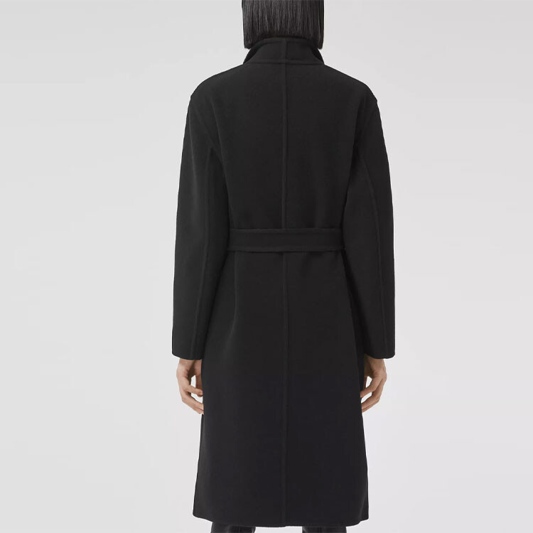 Пальто Burberry, женское, шерстяное, черный — фото 3