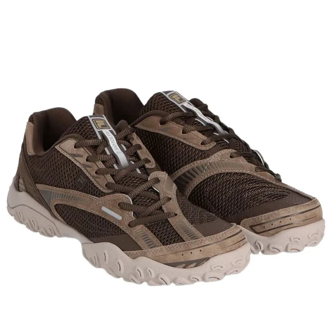 Кроссовки FILA Echappe LX v2 'Brown Gray Beige' — фото 2