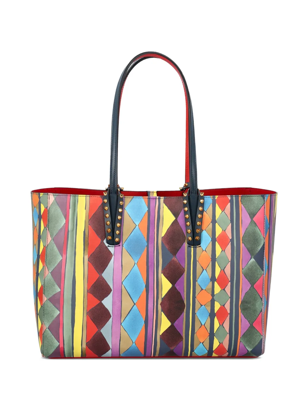 

Сумка на плечо с геометрическим дизайном Christian Louboutin, синий