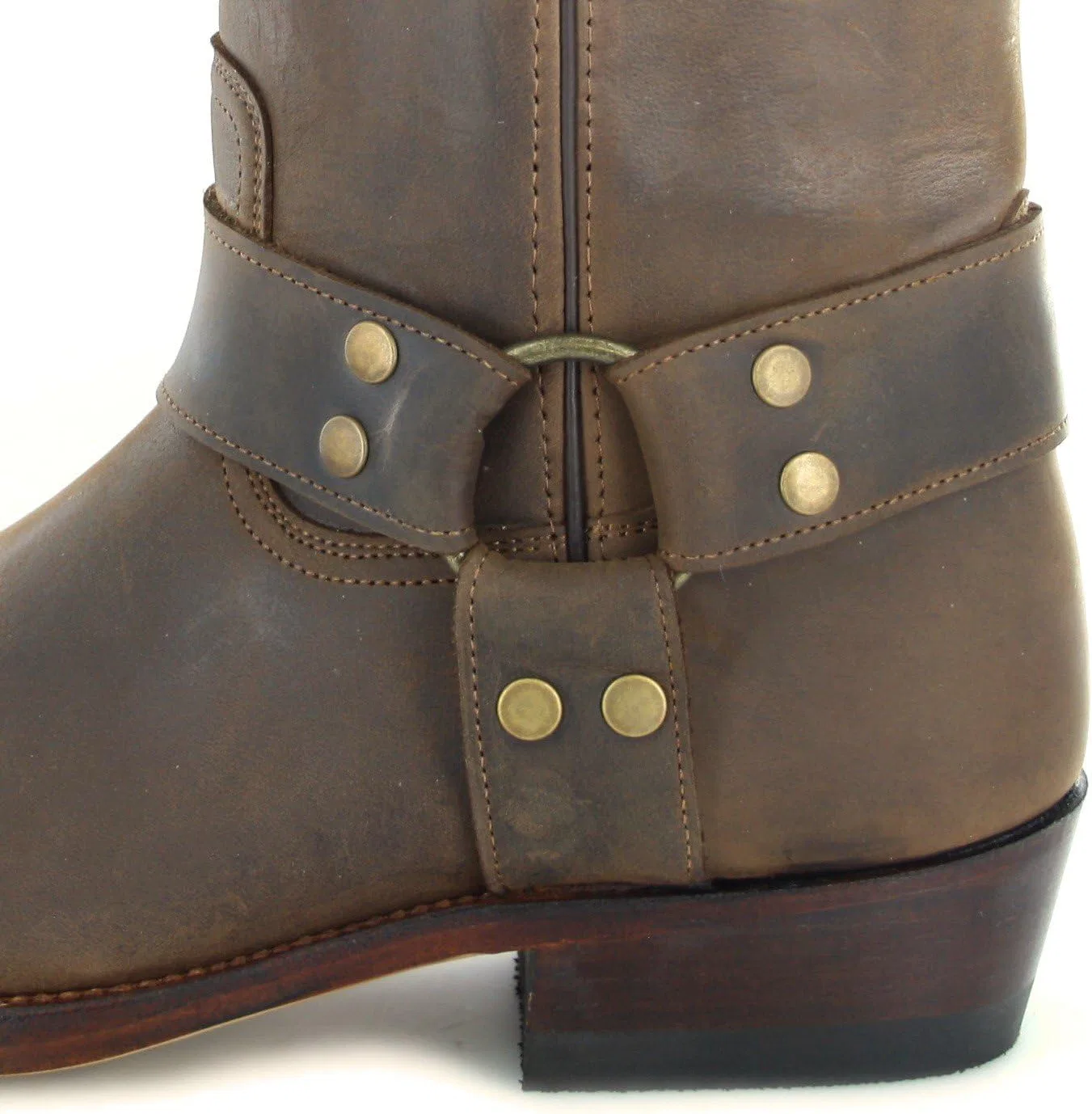 Mayura Boots Мотоциклетные ботинки Mayura MB001, коричнево-черные — фото 3