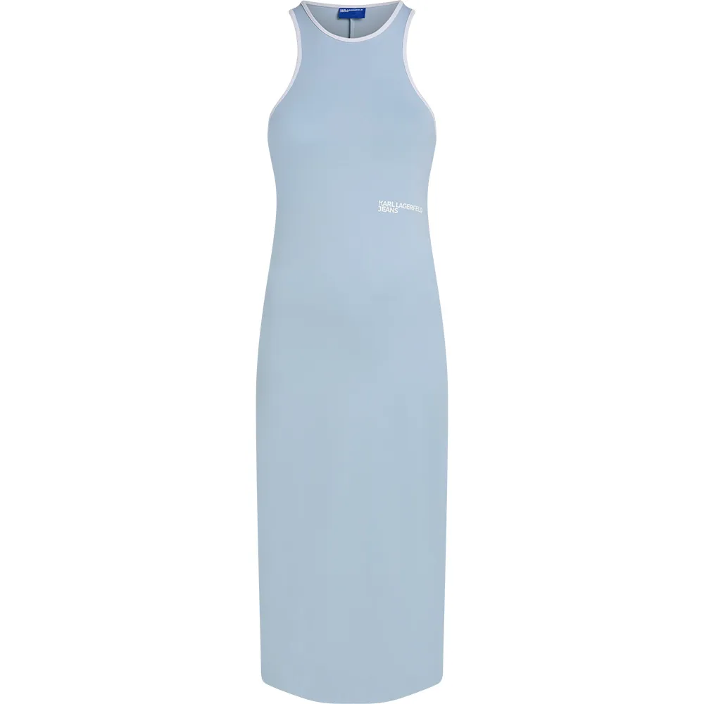 

Платье-миди без рукавов Karl Lagerfeld Jeans A3W13008 Racer Milano, синий