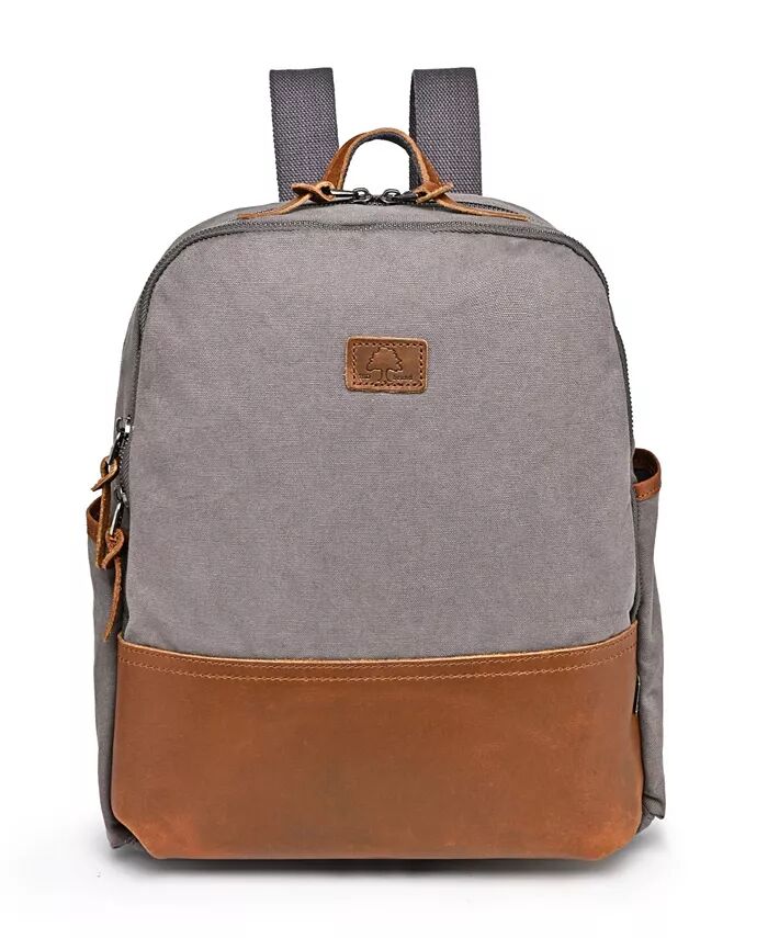 

Рюкзак из холста Magnolia Hill TSD BRAND, серый