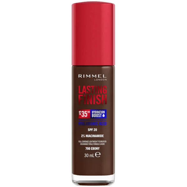 

Тональный крем lasting finish 35 часов Rimmel, 30 мл., цвет 700 ebony