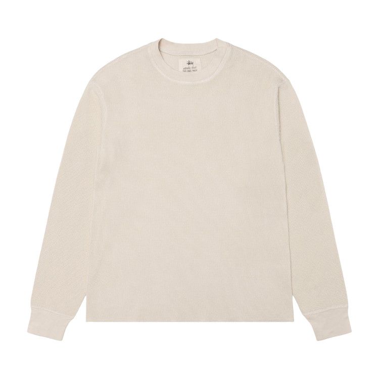 

Лонгслив Stussy Garment Dyed Long-Sleeve Thermal, Bone