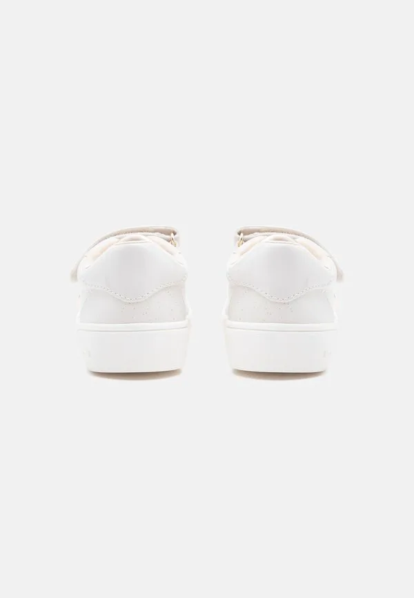 Кроссовки с подвесками jem scotty Michael Kors Kids, Vanilla/Pale Gold-Coloured Metallic — фото 3