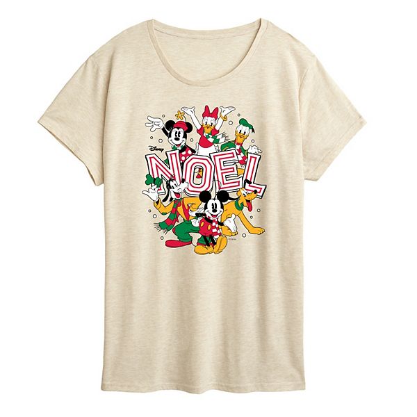 

Футболка женская Mickey & Friends Noel Graphic Disney, Beige