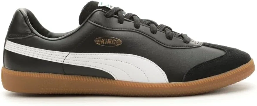 Кроссовки для футбола PUMA King 21 Indoor, Black-white-gum
