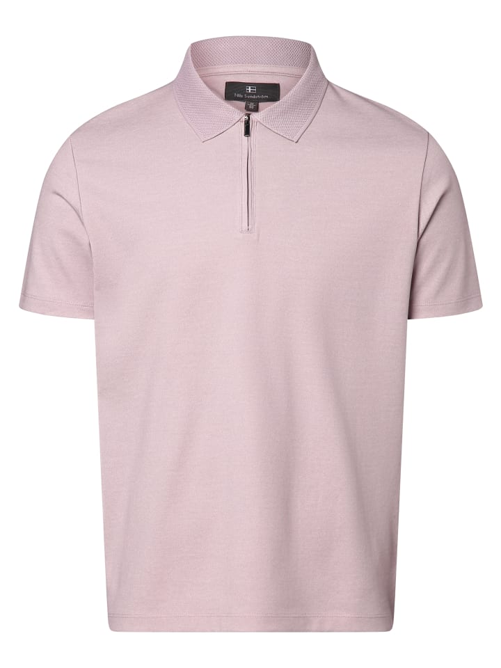 

Поло Nils Sundström Poloshirt, цвет aubergine