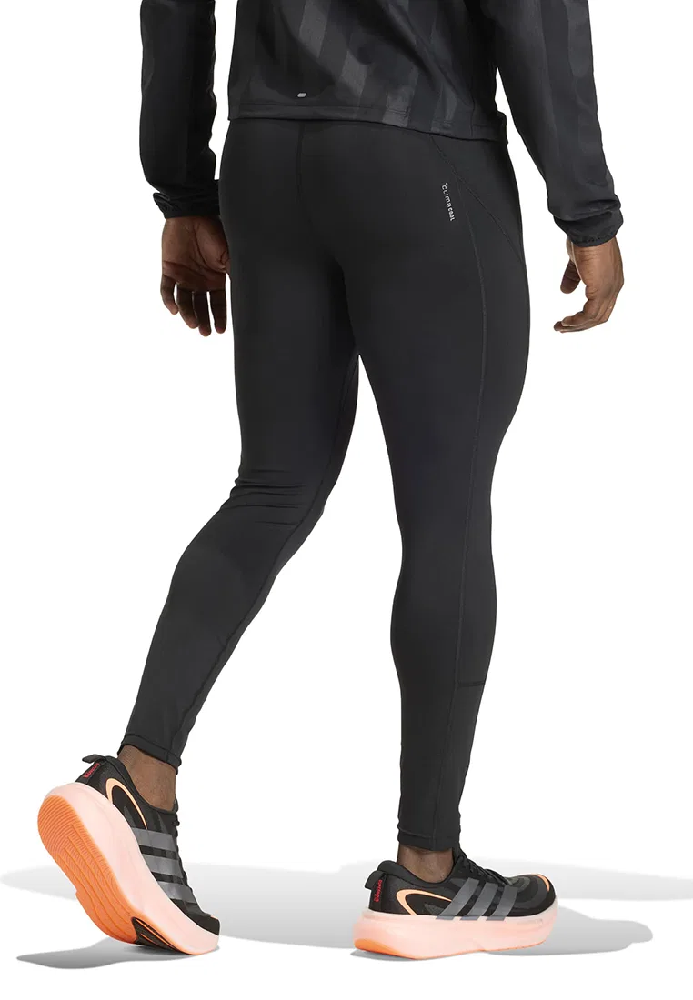 Трикотажные брюки для бега, модель adi365, adidas, черный — фото 2