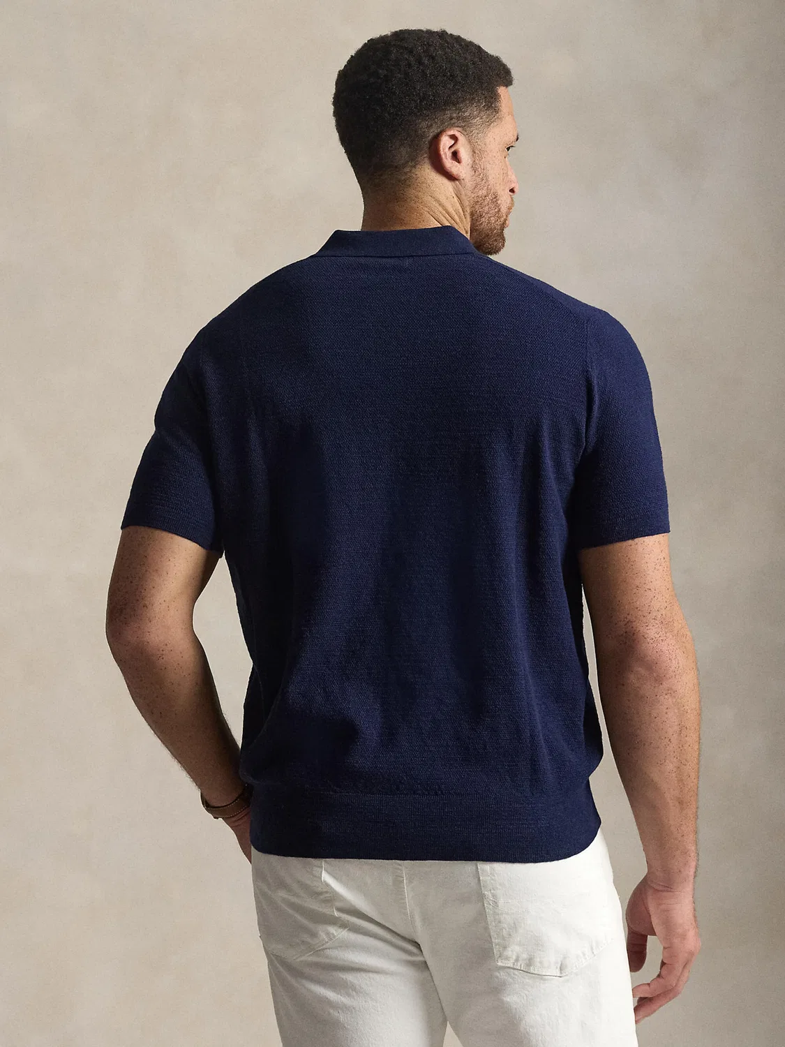Рубашка Polo Ralph Lauren Big & Tall, Dark Blue — фото 4