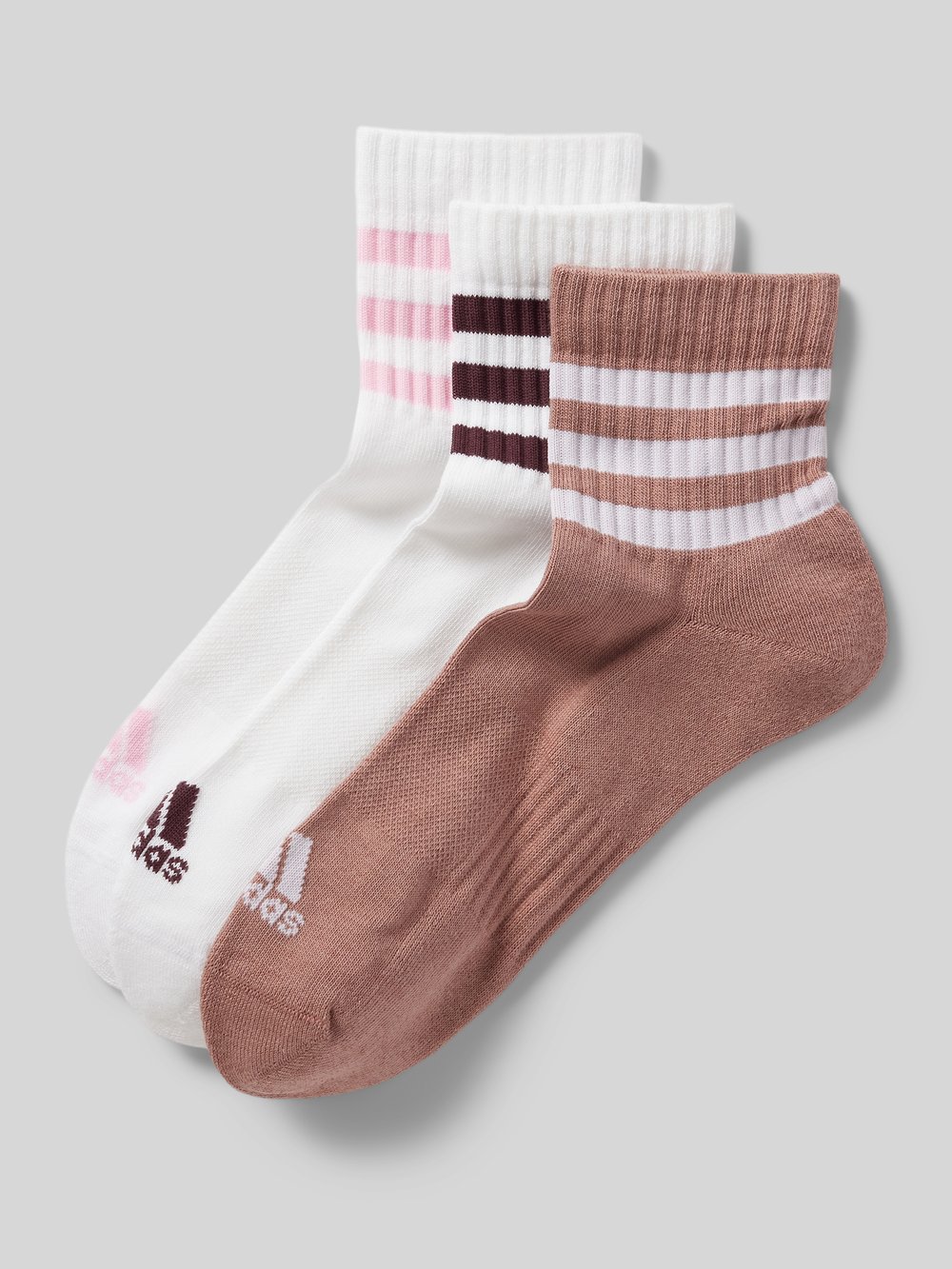 

Носки с этикеткой в ​​упаковке по 3 шт ADIDAS SPORTSWEAR, розовый