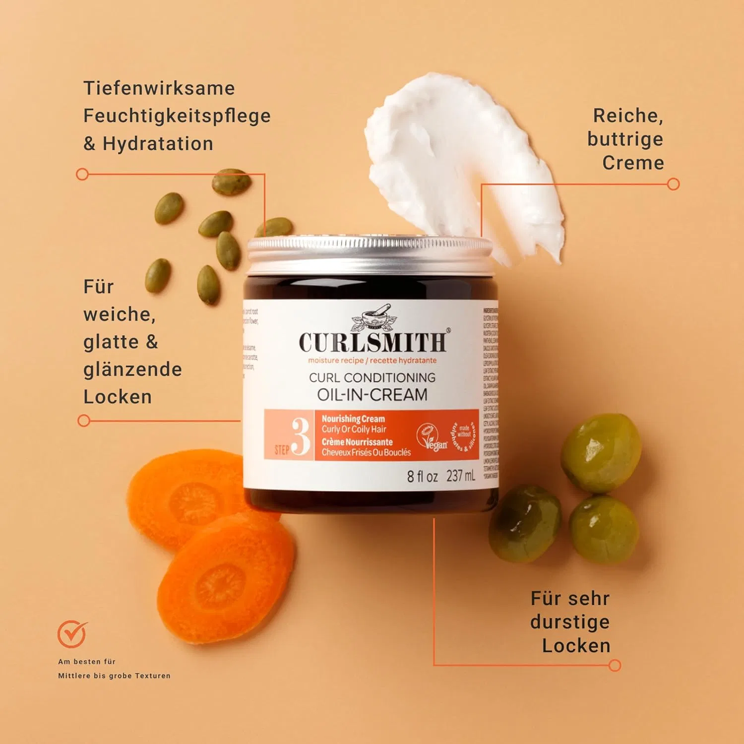 Веганский кондиционер «Curl Conditioning Oil in Cream» от Curlsmith — фото 3