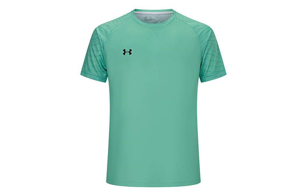 

Футболка унисекс зеленая Under Armour, зеленый