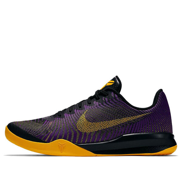 

Кроссовки kobe mentality 2 ep золотые Nike, фиолетовый