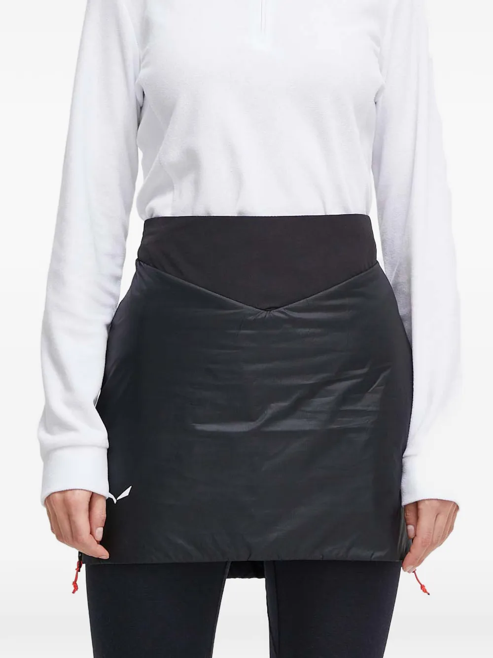 

Юбка с завышенной талией на молнии Salewa, черный