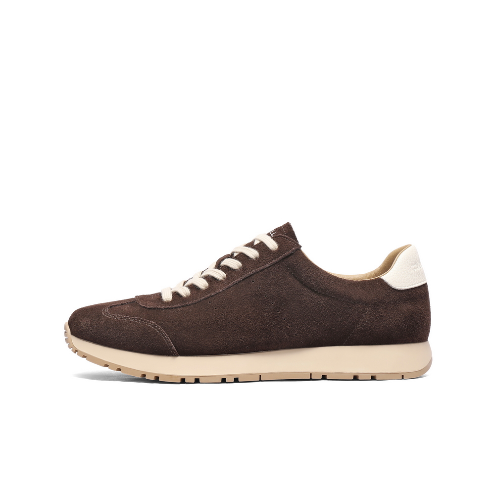 

Нескользящие, износостойкие, легкие низкие повседневные туфли для мужчин BELLE, Coffee