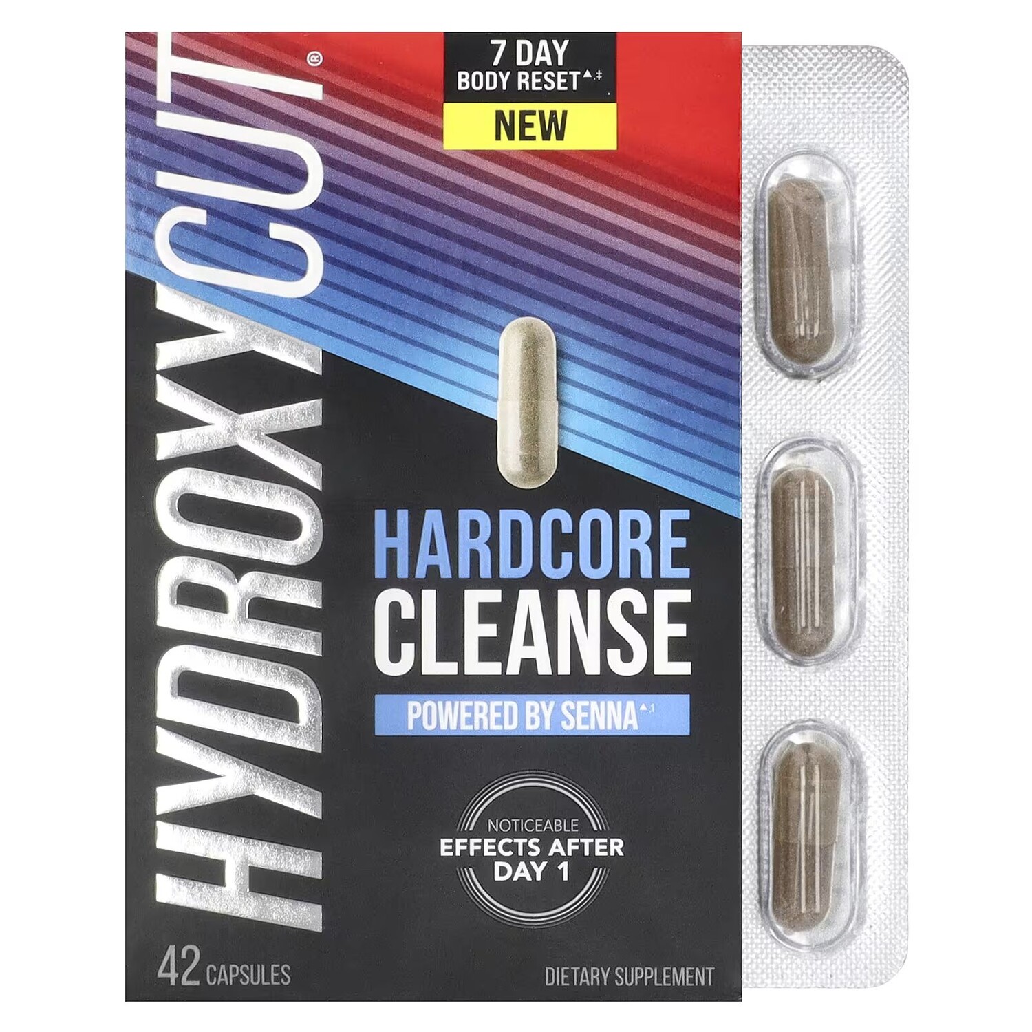 

Hardcore Cleanse, 42 капсулы Hydroxycut