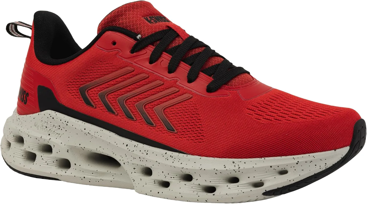 Мужские кроссовки K-Swiss Melrose Tubes Lite, красный/черный — фото 2